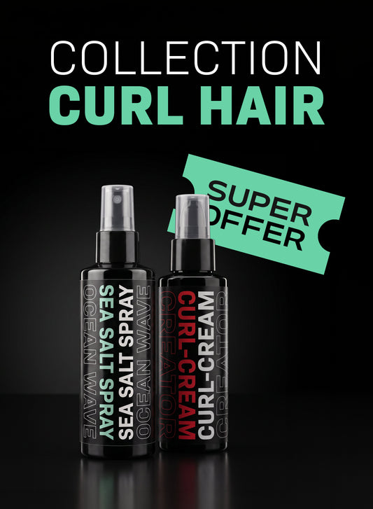 Kit Riccio Perfetto Professionale | Sea Salt Spray & Curl Cream Creator